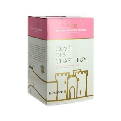 Bib 5 L rosé igp gard Cellier des chartreux